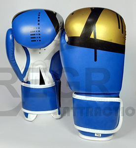 Fashion PU Leather Boxing <b>Gloves</b> for Training Martial Arts New Black Red OEM Logo Thai Color Material Adults People Origin <b>Type</b> - Product Image 2