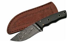 Cuchillo de caza de acero de Damasco hecho a mano de alta calidad para revendedores - Product Image 4