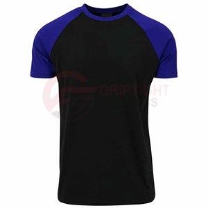 Camiseta Clásica de Manga Corta para Hombre con Contraste Raglán / Camisetas con Contraste Raglán - Product Image 4