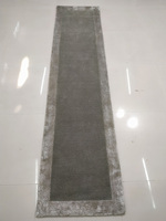 Tapis de luxe tufté à la main pour couloir I Tapis élégant en laine fait main à un prix abordable I Tapis antidérapant