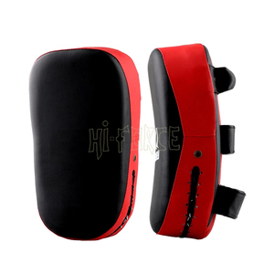 Almohadillas profesionales de Material PU de alta calidad para patadas tailandesas, cuero genuino duradero para boxeo, Karate, Muay Thai, MMA, Taekwondo - Product Image 5