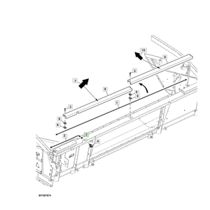 Pièce d'écrou de haute qualité pour tracteur JD Numéro de pièce de composant de remplacement durable et fiable YC20435 pour machines sécurisées - Product Image 6