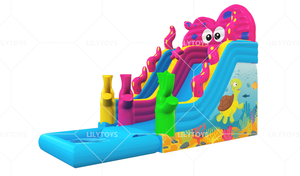 Ali Thương Mại Trẻ Em Jumpers Thoát Nhà Sân Sau <span class=keywords><strong>Inflatable</strong></span> Nước <span class=keywords><strong>Slides</strong></span> Nhà Sản Xuất Trượt Nước Hồ Bơi Trượt Nước - Product Image 3