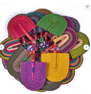 Seagrass Handmade Woven Bolga Hand Fans - Product Image 6