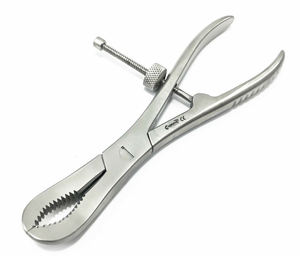 GORAYA-Pinzas de reducción ósea de 16cm, instrumentos ortopédicos para veterinaria, certificado CE ISO, nueva calidad alemana, gran oferta - Product Image 1