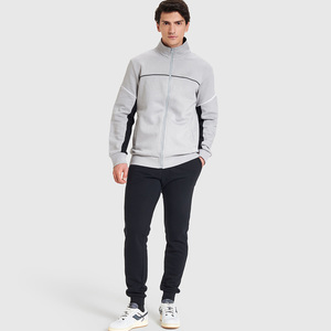 2023 printemps nouveau doux confortable respirant à capuche et jogger ensemble hommes sport pull sur survêtements pour hommes - Product Image 3