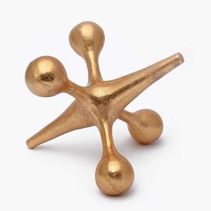 Sculptures d'art en métal de conception moderne faite à la main 100% approvisionnement en vrac pour la décoration à la maison directement de l'exportateur indien - Product Image 1