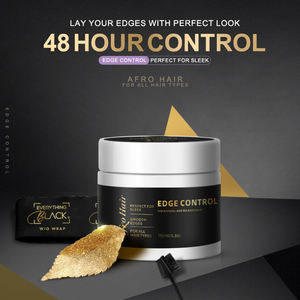 Attaches fermes, contrôle des bords, pour cheveux noires, sans paillettes, 5 tailles - Product Image 2