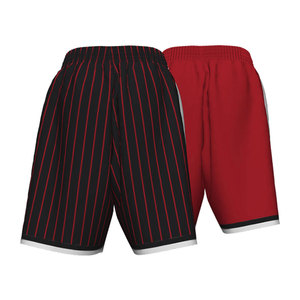 Pantalones cortos de baloncesto de malla OEM, pantalones cortos de baloncesto personalizados en blanco. - Product Image 3