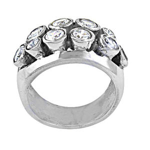 Últimos anillos de lujo de Plata de Ley 925 CZ, Zirconia cúbica de alta calidad, joyería para fiesta de boda para regalo de aniversario de compromiso - Product Image 2