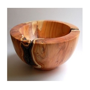 Tazón de madera para servir alimentos de la mejor calidad, nuevo diseño, forma redonda, al precio más bajo. - Product Image 1
