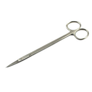 Instrumentos quirúrgicos dentales médicos de acero inoxidable de alta calidad, tijera Kelly curvada de alcance Extra largo - Product Image 4