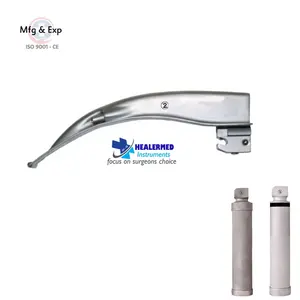 Disposable Laryngoscope Conventional Kessel Blades 3 - 4 (Halogen OR LED Lamp)- Single use instruments