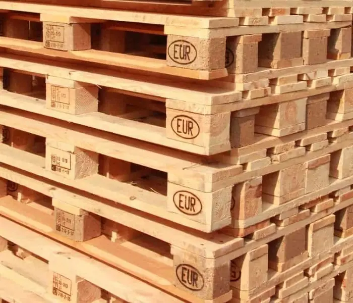 Neue Kiefer verwendet 1200x800 Palette Holzfüße, billige Epal Holz Euro Standard Palette, Hartholz Holz palette