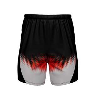 ชุดเสื้อกางเกงของผู้ชายแบบสั้นออกแบบได้ตามต้องการพร้อมปักโลโก้สวมใส่สบายสำหรับเด็กผู้ชายที่มีการปิดเอวยางยืด - Product Image 5