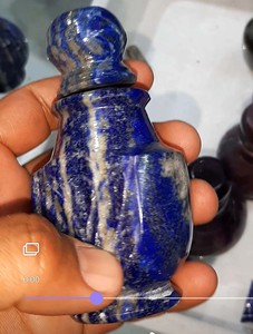 Botella de perfume tallada de labradorita llamativa múltiple de la mejor calidad, piedras preciosas para decoraciones del hogar - Product Image 4