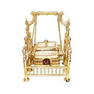 Royal Princess-plato de Metal para decoración de mesa, calentador de comida, cazuela, tazón de Metal artesanal, para hoteles reales - Product Image 4