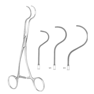 Pinces chirurgicales créatives Atrauma pour cardiologie, en acier inoxydable argenté, instruments chirurgicaux de base, Classe II, garantie 1 an - Product Image 1