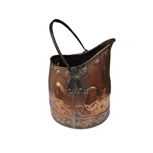 Bulk Copper Green Patina <b>Coal</b> Bucket With Premium Quality Customized Size And Shape Copper Storage <b>Coal</b> Bucket - Product Image 2