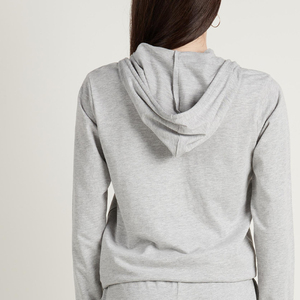 OEM Latest Style for women Customized <b>Crop</b> Hoodies for Gym 100% cotton - Product Image 6