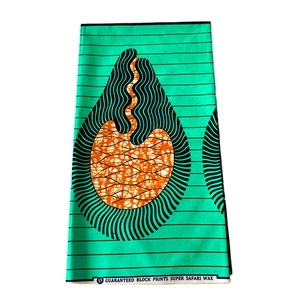 Tela estampada con cera, tela de poliéster ankara africana de fábrica China maravillosa - Product Image 2