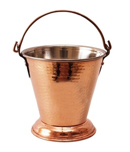 Top selling Copper Bucket for a daily home use Vegetable Dish Serving Restaurant, Hotel Ware at wholesale price - Product Image 1