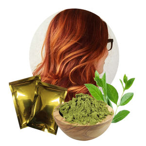 Poudre de coloration capillaire au henné 100% pure qualité henné semi-permanente 10 nuances de couleur naturelles soin et coloration capillaire naturelle - Product Image 2