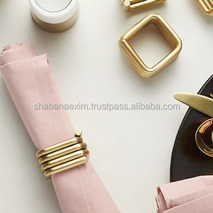 Anillos de Servilleta de Peltre Ovalados, Porta Servilletas de Peltre para Mesa de Comedor de Hotel, Diseño Personalizado, Anillos de Servilleta para Fiestas - Product Image 5