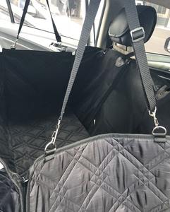 2024 funda de asiento de coche para perros, cinturón de seguridad, hamaca con diseño de apertura, fundas de asiento de coche acolchadas para perros y mascotas, hamaca - Product Image 4