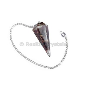 Achat en ligne de pendule Orgone grenat - Product Image 1