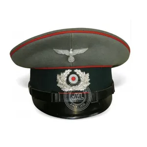 WEHRMACHT'S LOWER RANKS VISOR HAT peaked hats | Captain Officers Visor Hats | Peak Hats