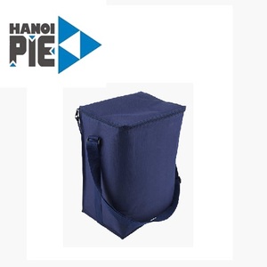 Custom Logo Aluminum Foil Lining Lightweight Durable Thermal Waterproof Wine Cooler Carrier Simple Food Insulated Lunch Bag - Product Image 2