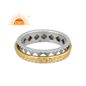 Latest Designer 925 Fine Sterling Silver <b>Spinner</b> Band <b>Ring</b> Silver Jewelry Manufacturer Dainty Collection - Product Image 1