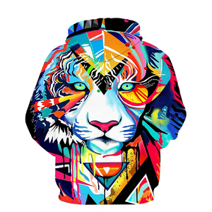 Sweat-shirts à capuche unisexes pour hommes, 100% coton, sublimation personnalisée, polaire épais, style pull-over, respirant, séchage rapide, personnalisable - Product Image 5