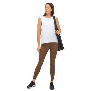 Camiseta sin mangas deportiva transpirable de malla para mujer, camiseta sin mangas acolchada de alta elasticidad para correr y gimnasio para mujer - Product Image 1