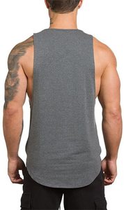 Camiseta sin mangas atlética para hombre, prenda de vestir, ligera, de alta calidad, con estampado de gel de silicona, para gimnasio - Product Image 6