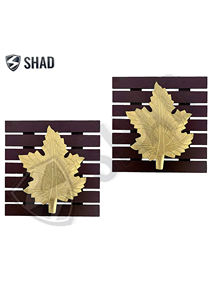 Ensemble de cadre marron artisanal en laiton classique en érable Art mural décoratif pour salon et décoration intérieure - Product Image 4