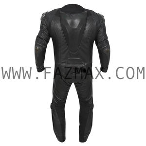Traje de cuero de carreras de motos Cuero de vaca genuino de calidad premium - Product Image 3
