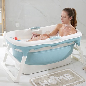 Bañera de bebé profunda de nuevo diseño Bañera plegable de preservación de calor durante mucho tiempo - Product Image 4