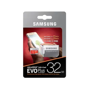 Kartu Memori MicroSD Samsung EVO Plus, dengan Adaptor U1 Kartu Sd Mikro 32Gb
