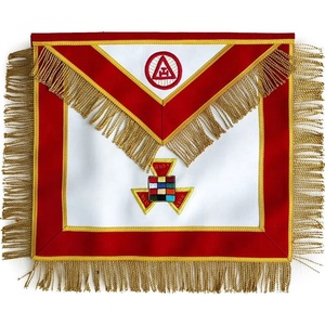 Delantal Masónico de Regalia, mandil azul, para Master Mason - Product Image 4
