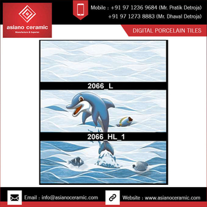 Promoción de Azulejos de Cerámica Chinos Modernos con Hermosos Diseños para Paredes Interiores de Lujo en Grandes Villas - Product Image 2