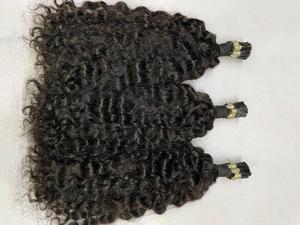 Perruques à cuticules 100% vierges alignées, zéro perte de cheveux, queue de cheval avec Clip, pointes serrées, bouclées, 10 pièces, cheveux naturels raides et ondulés Ext - Product Image 6