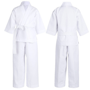 Ropa de artes marciales de diseño personalizado unisex de alta calidad de Bangladesh Color blanco Precio al por mayor orientado a la exportación - Product Image 6