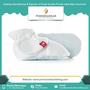 Botas de andador para bebé recién nacido, botines de algodón orgánico, muestra gratis - Product Image 6