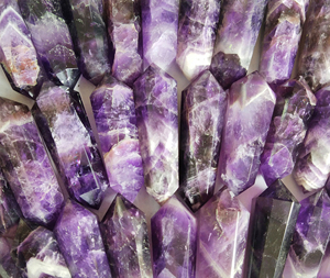 Natural Amethyst Quartz Double Point <b>Crystal</b> <b>Raw</b> Quartz Healing Stone Chakra Gemstone 925 Silver Ring Bulk Wholesale Supplier - Product Image 4