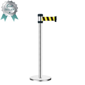 Line Stanchions Low Cheap Stanchion Rope <strong>Queue</strong> Barrier Stainless Steel Crowd <strong>Control</strong> - Product Image 3