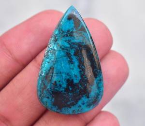 100% Natural Mix Shape Azurite Loose Cabochon Wholesale Price Natural A1 Quality Chrysocolla - Product Image 5