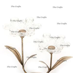 ชุดเชิงเทียน2ชิ้นทำจากโลหะและอะคริลิคสำหรับตกแต่งงานแต่งงานและโรงแรม - Product Image 4