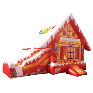 คริสมาสต์หิมะบ้านธีมผู้ใหญ่พองตีกลับบ้านสำหรับขาย - Product Image 1